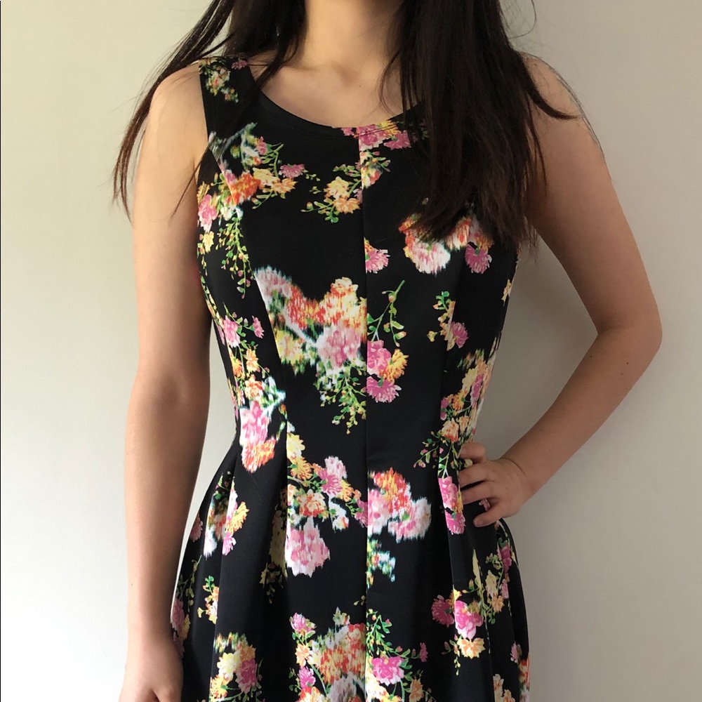 Candie’s Flower Skater Dress